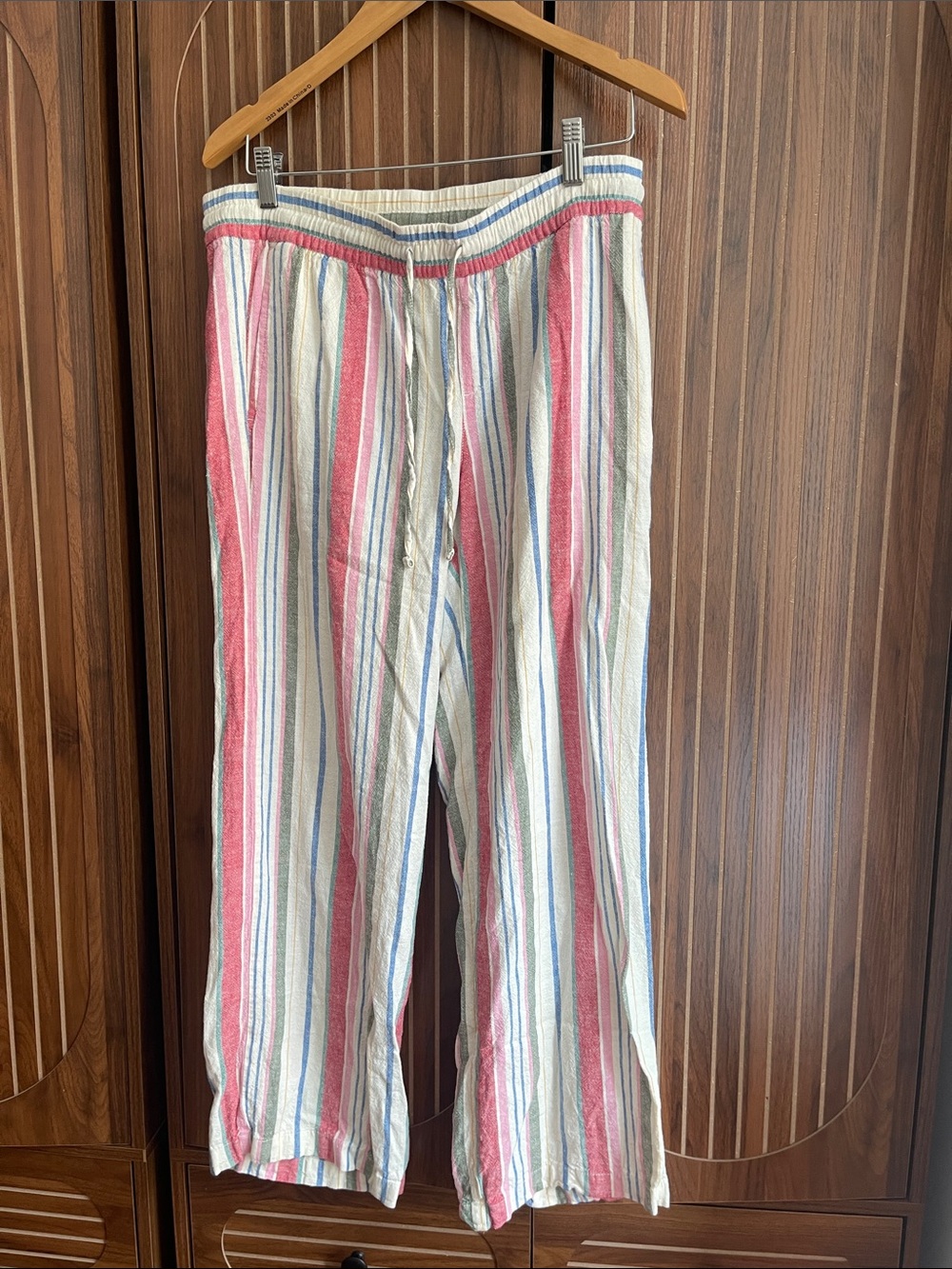 Rainbow Summer Pants Old Navy Linen